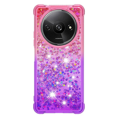 YB Quicksand Series-3 for Xiaomi Redmi A3 Case Sparkle Sequin Soft TPU  Phone Cover