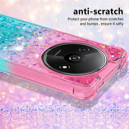 YB Quicksand Series-3 for Xiaomi Redmi A3 Case Sparkle Sequin Soft TPU  Phone Cover