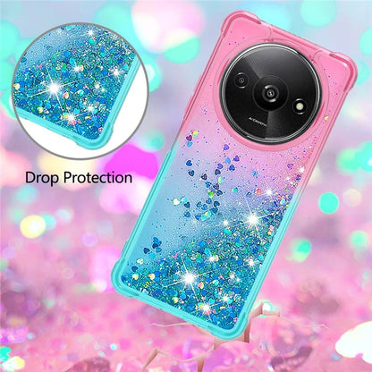 YB Quicksand Series-3 for Xiaomi Redmi A3 Case Sparkle Sequin Soft TPU  Phone Cover