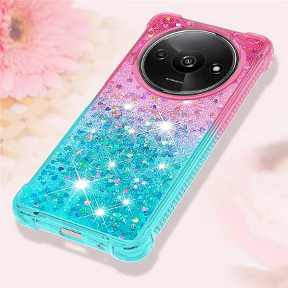 YB Quicksand Series-3 for Xiaomi Redmi A3 Case Sparkle Sequin Soft TPU  Phone Cover