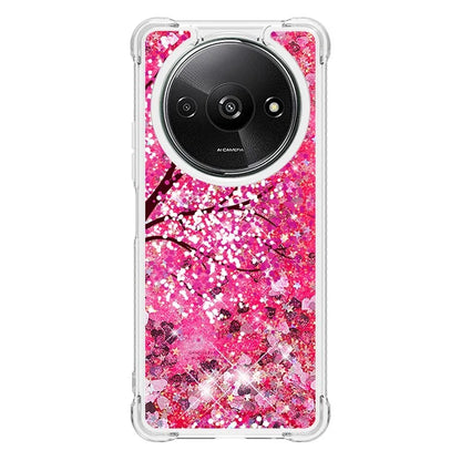 YB Quicksand Series-2 For Xiaomi Redmi A3 Case Glitter Bling Flowing TPU Pattern Phone Cover