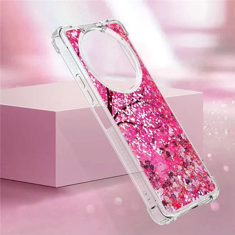 YB Quicksand Series-2 For Xiaomi Redmi A3 Case Glitter Bling Flowing TPU Pattern Phone Cover