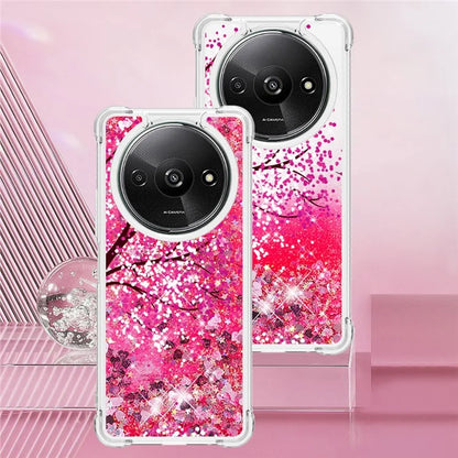 YB Quicksand Series-2 For Xiaomi Redmi A3 Case Glitter Bling Flowing TPU Pattern Phone Cover