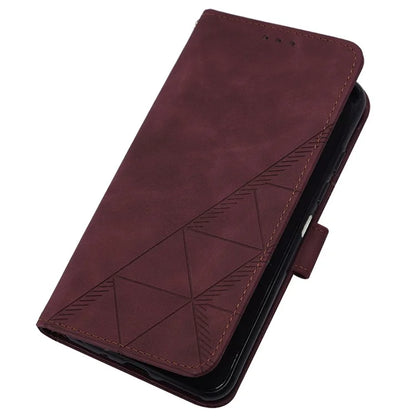 YB Imprinting Series-2 for Motorola Moto G04 4G / G24 4G Case Crossbody Lanyard PU Leather Phone Cover