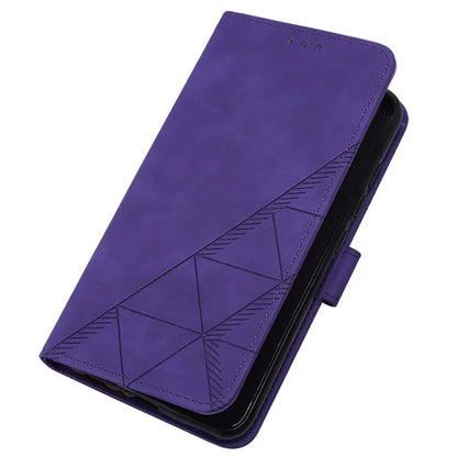 YB Imprinting Series-2 for Google Pixel 9 Case Cell Phone Imprinted Leather Stand Cover with Shoulder Strap