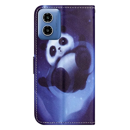For Motorola Moto G04 4G / G24 4G Cell Phone Cover Case Leather 3D Pattern Magnetic Flip Phone Shell