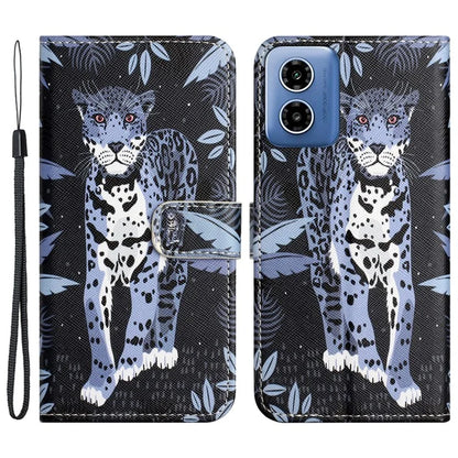 For Motorola Moto G04 4G / G24 4G Cell Phone Cover Case Leather 3D Pattern Magnetic Flip Phone Shell