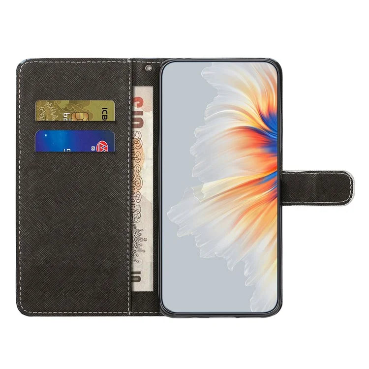 For Motorola Moto G04 4G / G24 4G Cell Phone Cover Case Leather 3D Pattern Magnetic Flip Phone Shell