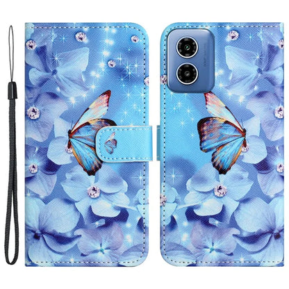 For Motorola Moto G04 4G / G24 4G Cell Phone Cover Case Leather 3D Pattern Magnetic Flip Phone Shell