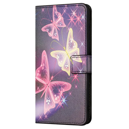 For Motorola Moto G04 4G / G24 4G Cell Phone Cover Pattern Printing Folio PU Leather Phone Case