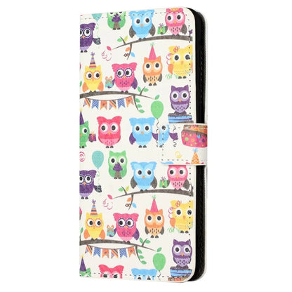 For Motorola Moto G04 4G / G24 4G Cell Phone Cover Pattern Printing Folio PU Leather Phone Case