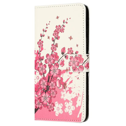 For Motorola Moto G04 4G / G24 4G Cell Phone Cover Pattern Printing Folio PU Leather Phone Case
