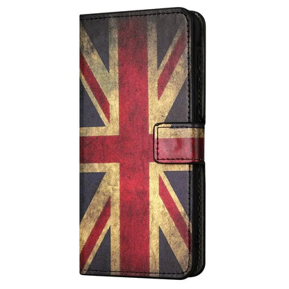 For Motorola Moto G04 4G / G24 4G Cell Phone Cover Pattern Printing Folio PU Leather Phone Case