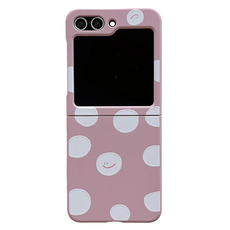 For Samsung Galaxy Z Flip5 5G Case Art Pattern Printing Slim Hard PC Phone Cover