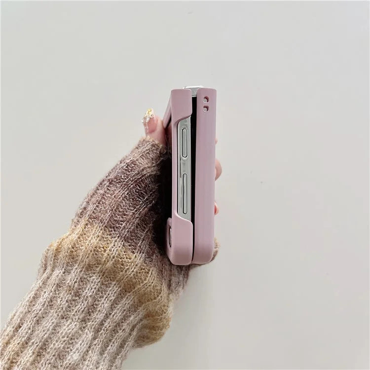 For Samsung Galaxy Z Flip5 5G Case Art Pattern Printing Slim Hard PC Phone Cover