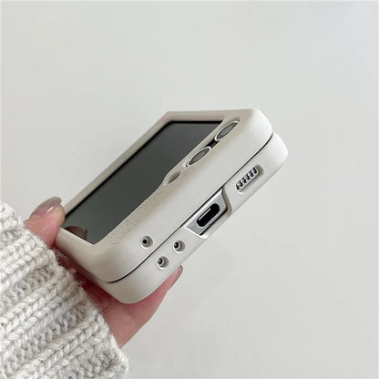 For Samsung Galaxy Z Flip4 5G Slim Case Pattern Printing Hard PC Phone Case