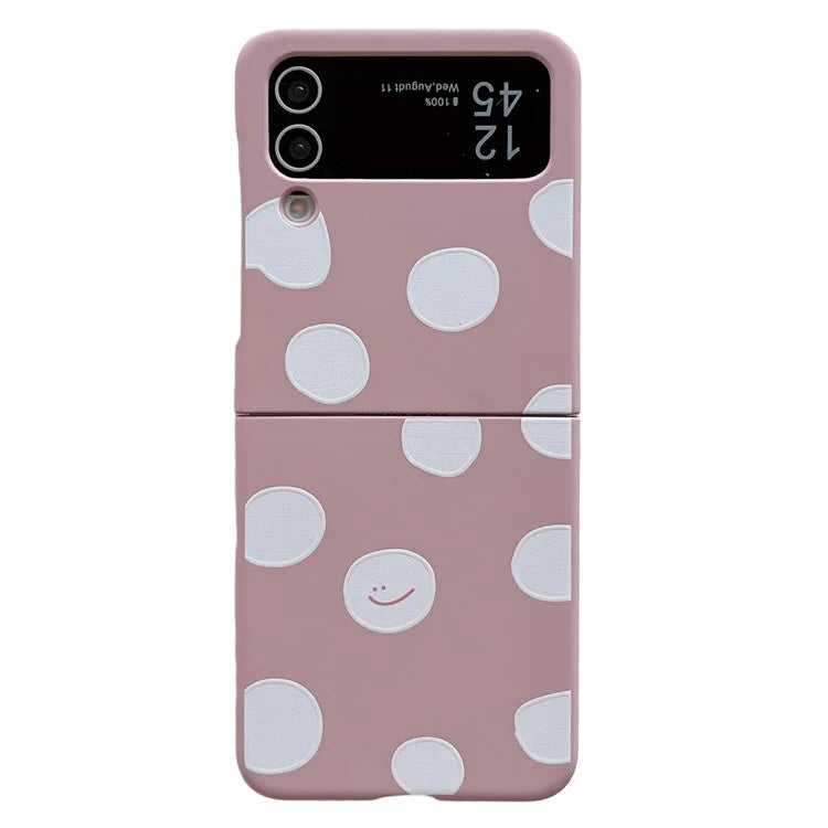 For Samsung Galaxy Z Flip4 5G Slim Case Pattern Printing Hard PC Phone Case