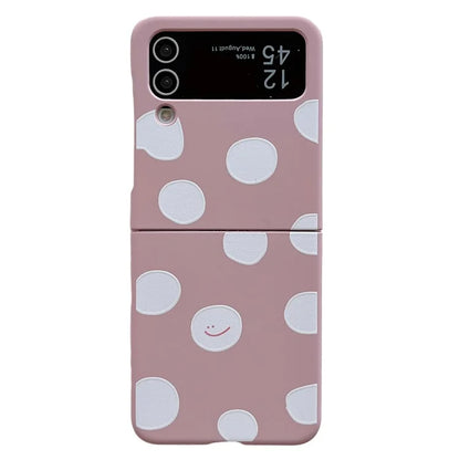 For Samsung Galaxy Z Flip4 5G Slim Case Pattern Printing Hard PC Phone Case