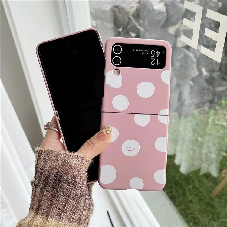 For Samsung Galaxy Z Flip4 5G Slim Case Pattern Printing Hard PC Phone Case