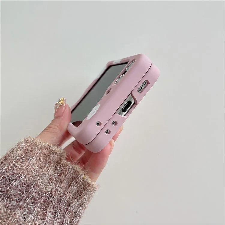 For Samsung Galaxy Z Flip4 5G Slim Case Pattern Printing Hard PC Phone Case