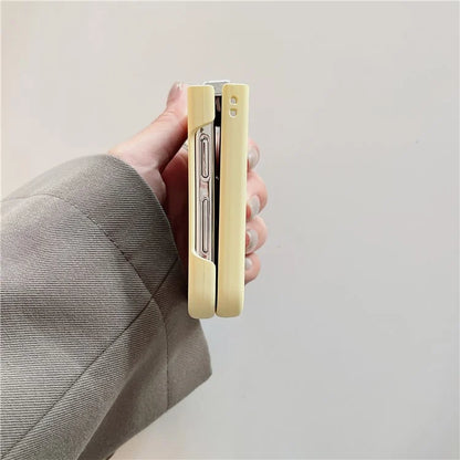 For Samsung Galaxy Z Flip4 5G Slim Case Pattern Printing Hard PC Phone Case