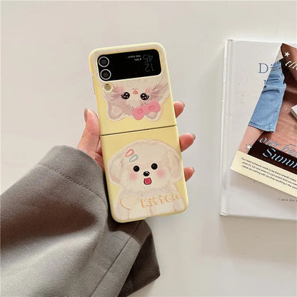 For Samsung Galaxy Z Flip4 5G Slim Case Pattern Printing Hard PC Phone Case