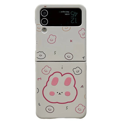 For Samsung Galaxy Z Flip4 5G Slim Case Pattern Printing Hard PC Phone Case