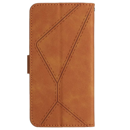 HT05 For OnePlus Nord CE4 5G Case PU Leather Lines Imprinted Wallet Phone Cover