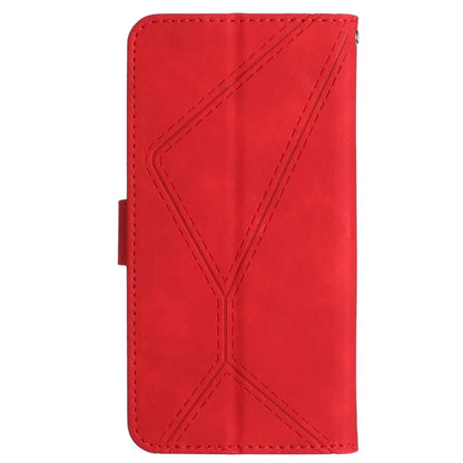 HT05 For OnePlus Nord CE4 5G Case PU Leather Lines Imprinted Wallet Phone Cover
