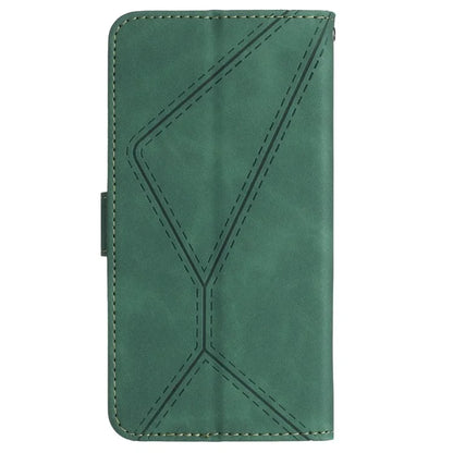 HT05 For OnePlus Nord CE4 5G Case PU Leather Lines Imprinted Wallet Phone Cover