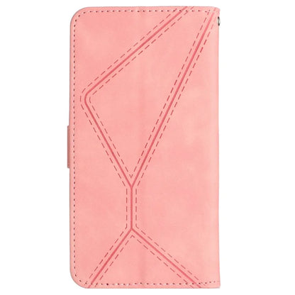 HT05 For OnePlus Nord CE4 5G Case PU Leather Lines Imprinted Wallet Phone Cover