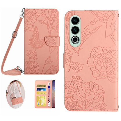 HT03 For OnePlus Nord CE4 5G Case Leather Flip Phone Cover with Shoulder Strap