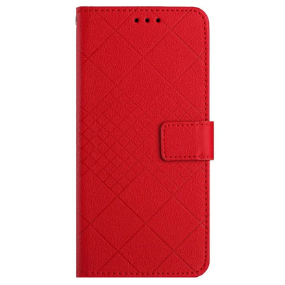 HT06 For OnePlus Nord CE4 5G Wallet Phone Case Rhombus Litchi Texture Leather Cover