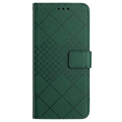 HT06 For OnePlus Nord CE4 5G Wallet Phone Case Rhombus Litchi Texture Leather Cover