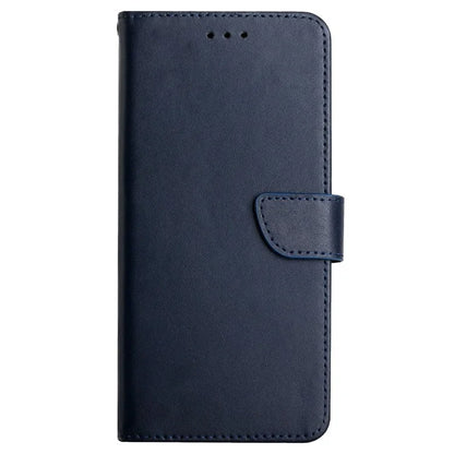 HT02 For Realme 12 Phone Cover Genuine Cow Leather Wallet Case Protective Cover
