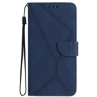 HT05 For ZTE Anshin Family A303ZT Case Lins Imprinted Leather Card Slots Phone Cover