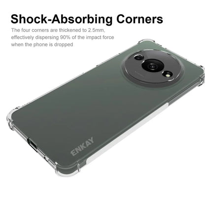 ENKAY HAT PRINCE For Xiaomi Redmi A3 TPU Case Anti-slip Drop-proof Transparent Phone Cover