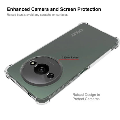 ENKAY HAT PRINCE For Xiaomi Redmi A3 TPU Case Anti-slip Drop-proof Transparent Phone Cover