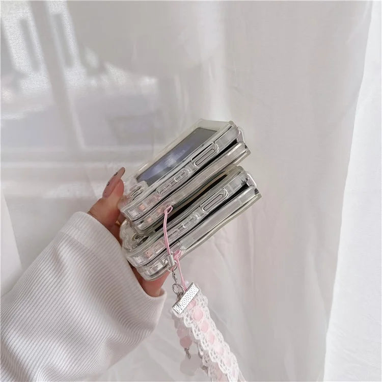 For Samsung Galaxy Z Flip5 5G Case Creative Pattern Printing TPU Back Phone Cover