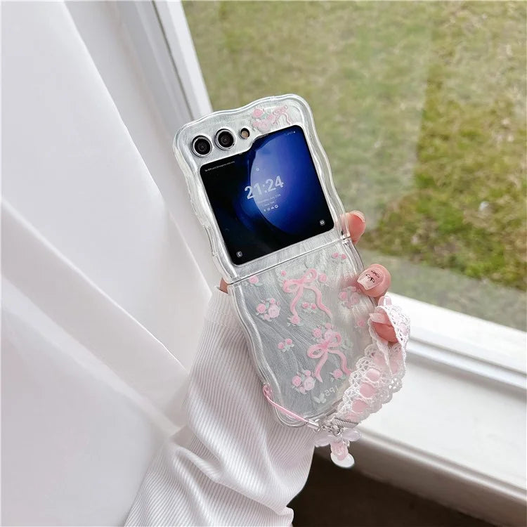 For Samsung Galaxy Z Flip5 5G Case Creative Pattern Printing TPU Back Phone Cover