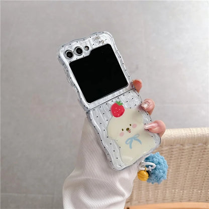 For Samsung Galaxy Z Flip5 5G Case Creative Pattern Printing TPU Back Phone Cover
