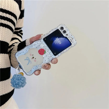 For Samsung Galaxy Z Flip5 5G Case Creative Pattern Printing TPU Back Phone Cover