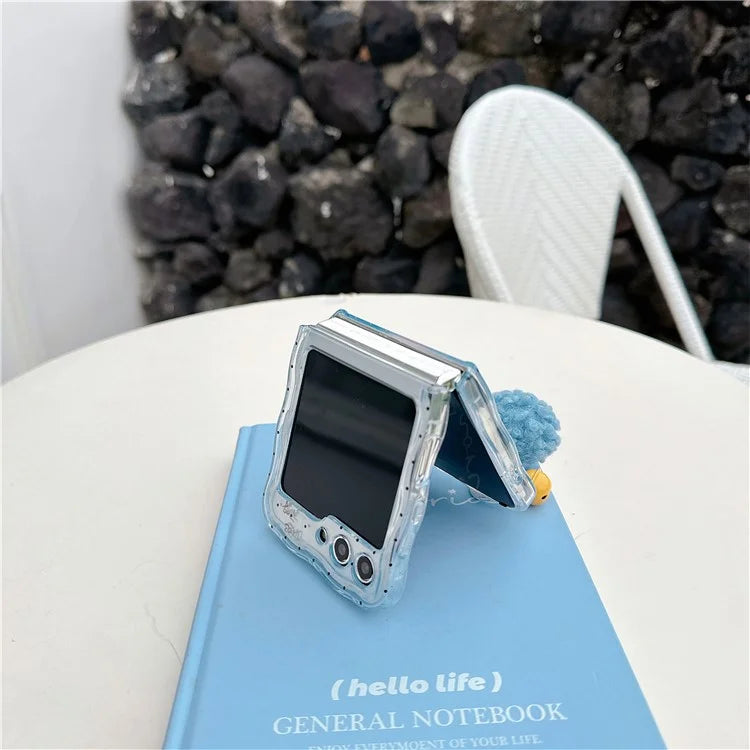 For Samsung Galaxy Z Flip5 5G Case Creative Pattern Printing TPU Back Phone Cover