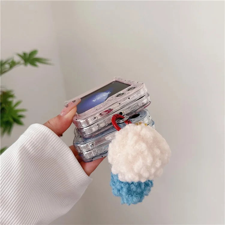 For Samsung Galaxy Z Flip5 5G Case Creative Pattern Printing TPU Back Phone Cover