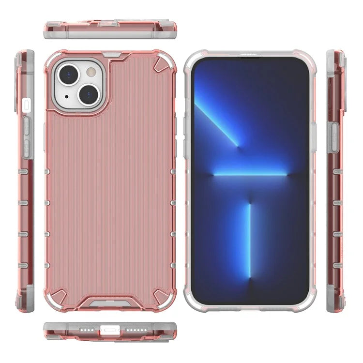 For iPhone 15 Case Airbag Drop Protection PC+TPU Phone Cover