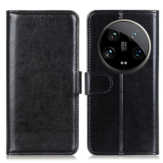 For Xiaomi 14 Ultra Case PU Leather Magnetic Buckle Protective Phone Cover