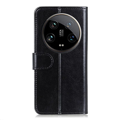 For Xiaomi 14 Ultra Case PU Leather Magnetic Buckle Protective Phone Cover