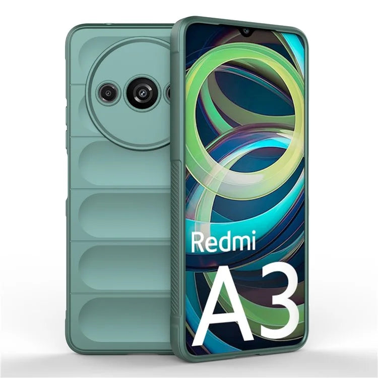 For Xiaomi Redmi A3  Phone Protective Cover TPU Anti-slip Rugged Back Case