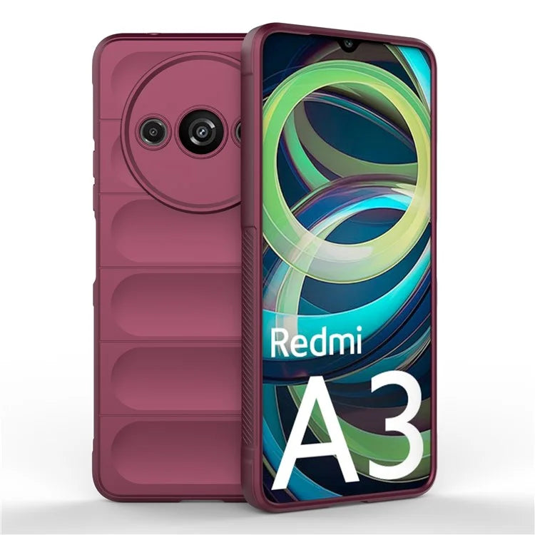 For Xiaomi Redmi A3  Phone Protective Cover TPU Anti-slip Rugged Back Case