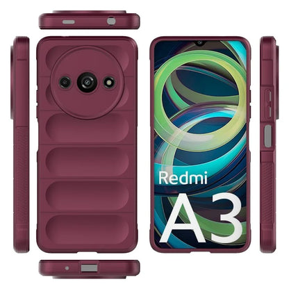 For Xiaomi Redmi A3  Phone Protective Cover TPU Anti-slip Rugged Back Case